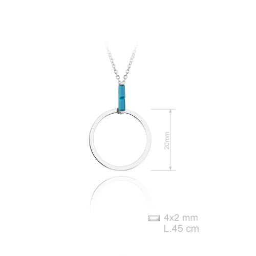 172043 Gargantilla de Plata de Ley - Z&F