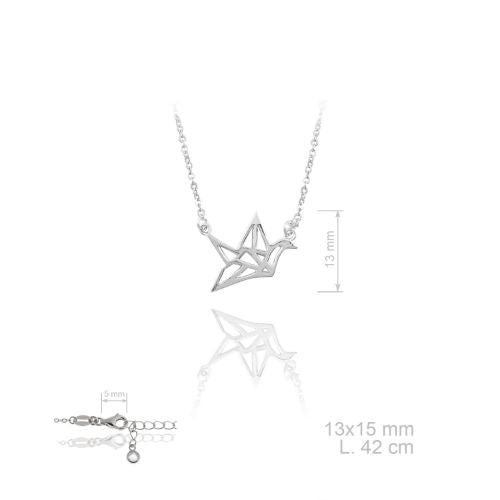 174138 Gargantilla de Plata de Ley lisas