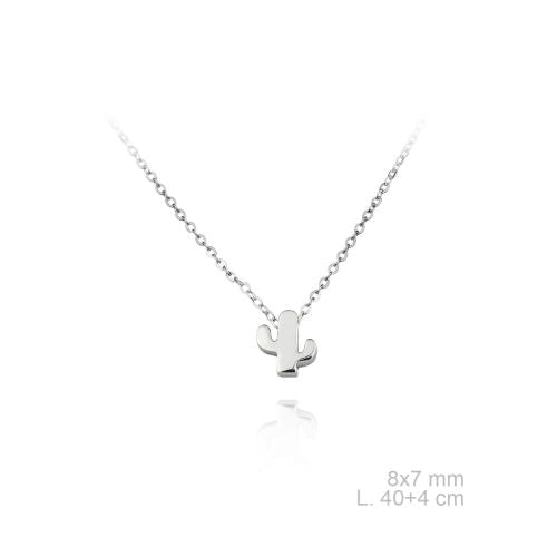 174505 Gargantilla de Plata de Ley lisas