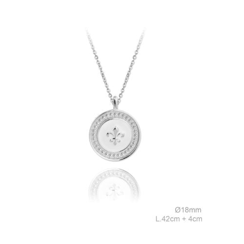 175274 Gargantilla de Plata de Ley lisa