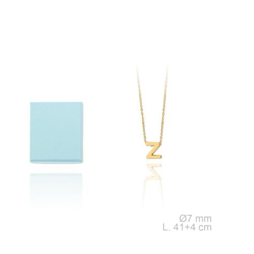 177028 Gargantilla de Plata de Ley inicial