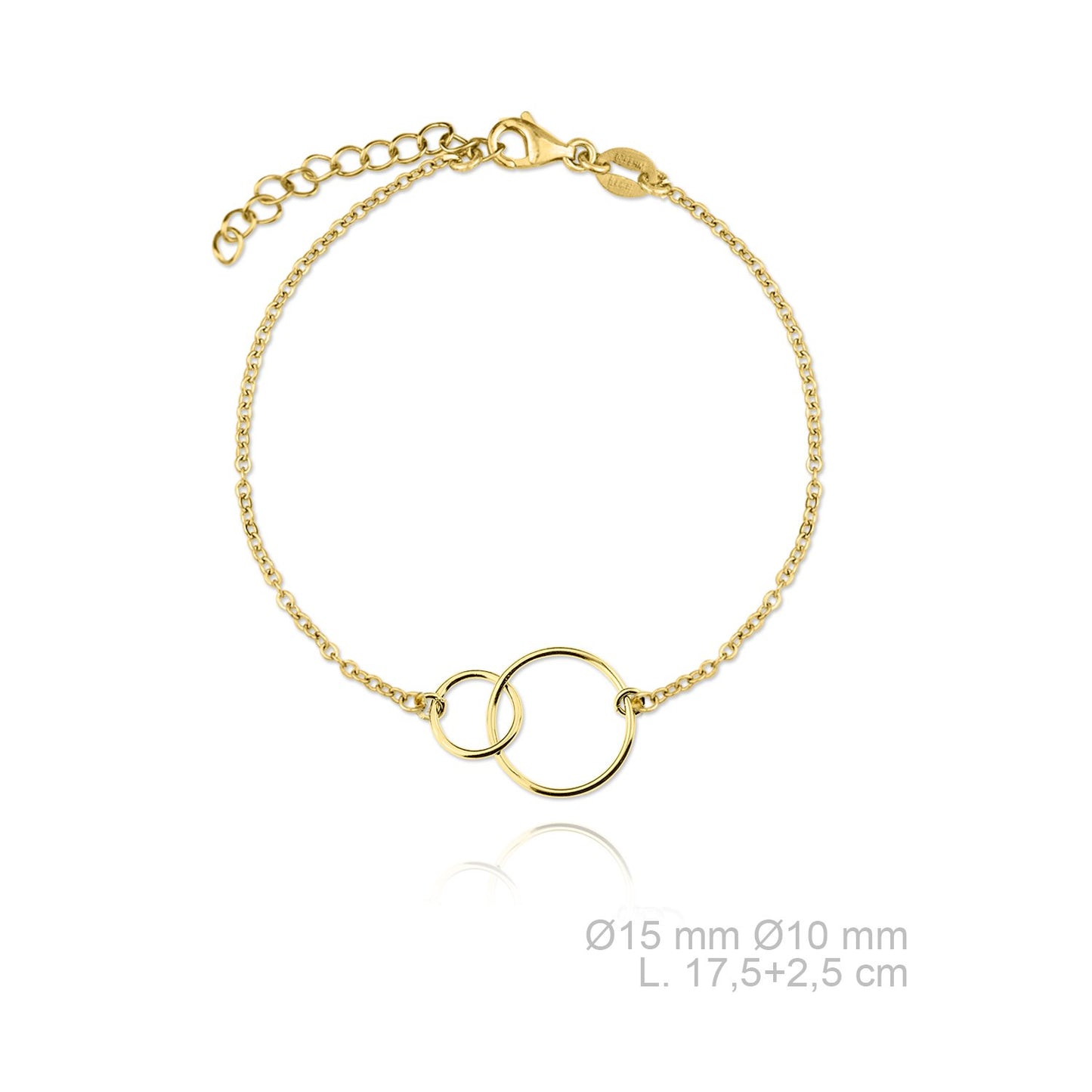 Pulsera de Plata de Ley lisa