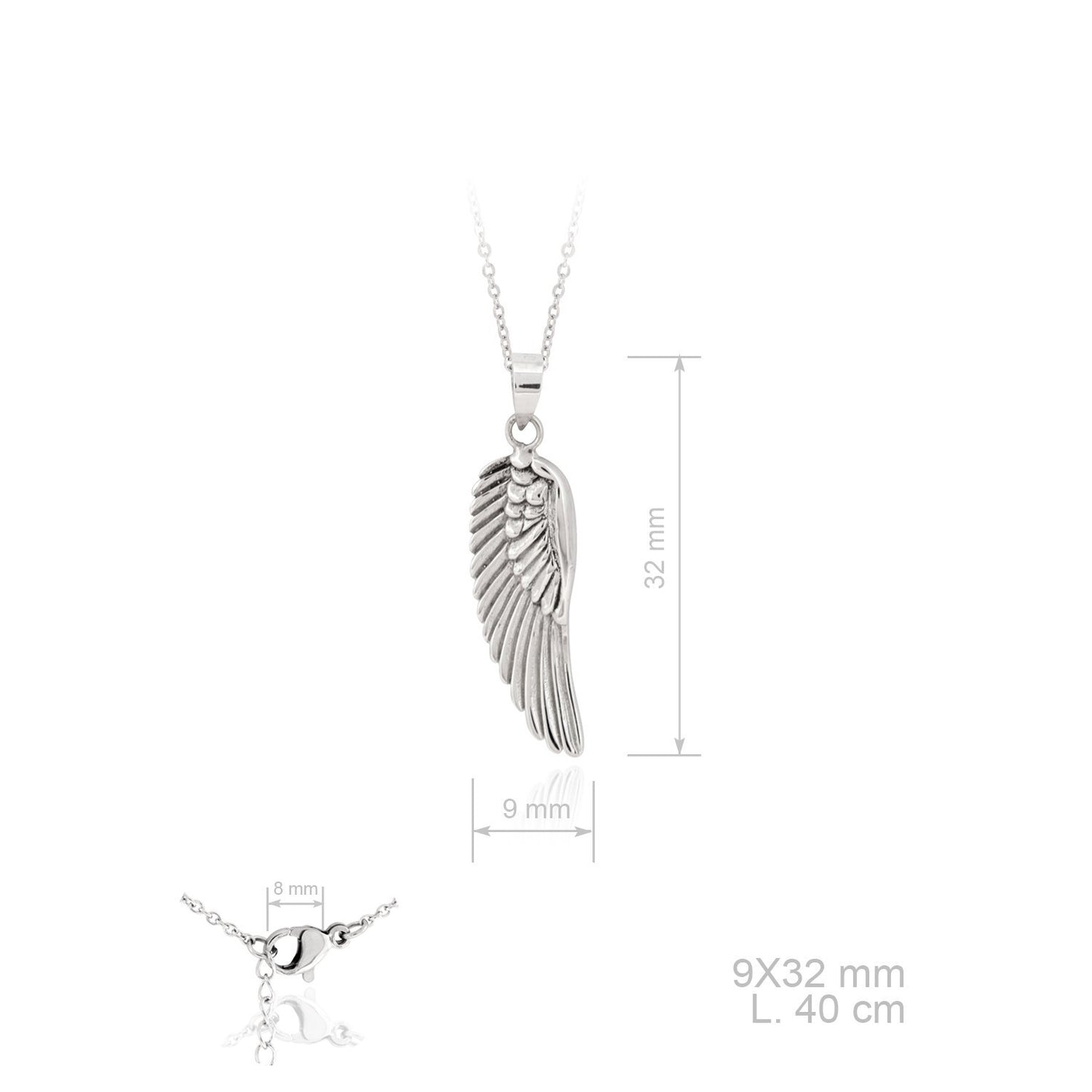 Gargantilla de Plata de Ley lisas