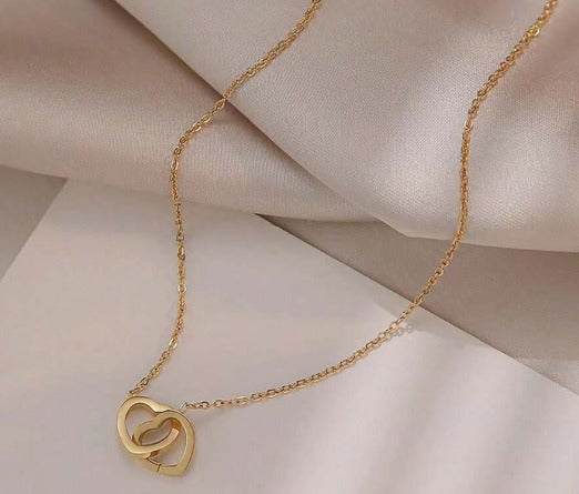 Collar Doble Corazón