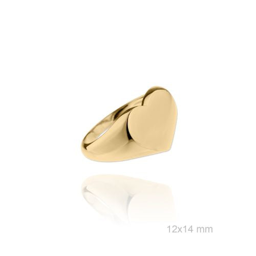 Sortija de Plata de Ley lisa