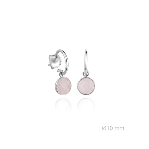 156245 Pendientes de Plata de Ley perla