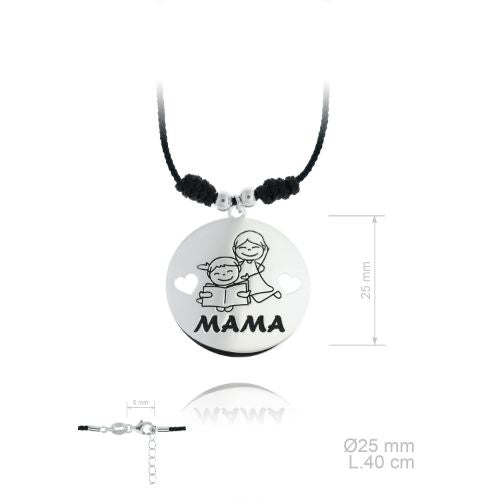 174219 Gargantilla de Plata de Ley lisas