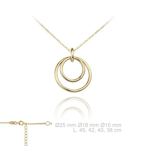 174471 Gargantilla de Plata de Ley lisas