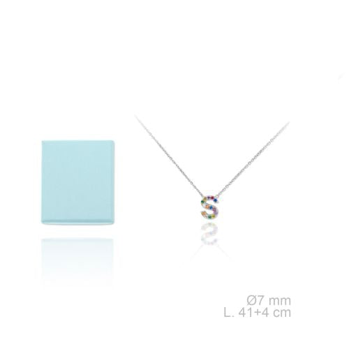 175020 Gargantilla de Plata de Ley inicial