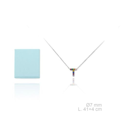 175020 Gargantilla de Plata de Ley inicial