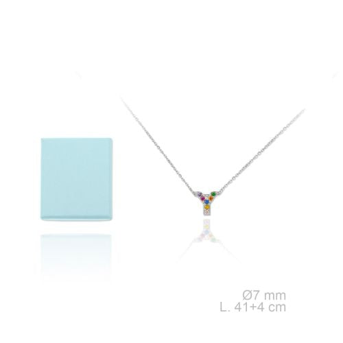 175020 Gargantilla de Plata de Ley inicial