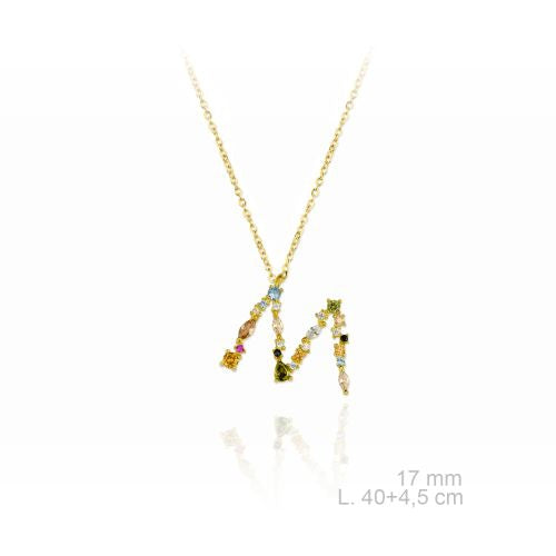 175107 Gargantilla de Plata de Ley inicial