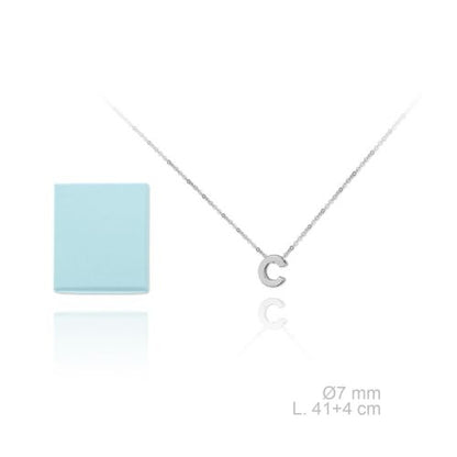 177001 Gargantilla de Plata de Ley inicial