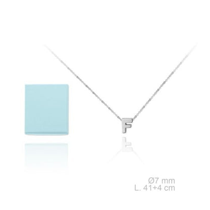 177001 Gargantilla de Plata de Ley inicial