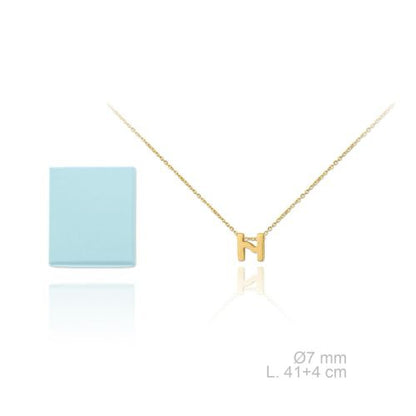 177028 Gargantilla de Plata de Ley inicial